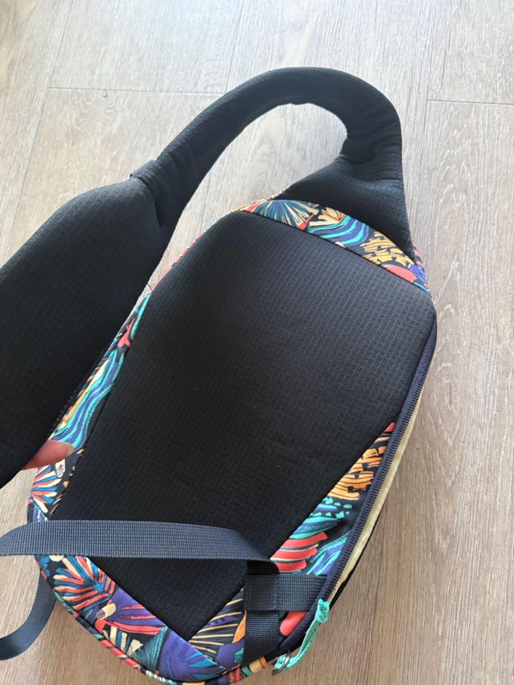 Colorful Patterned Sling Backpack - Picture 4 of 5